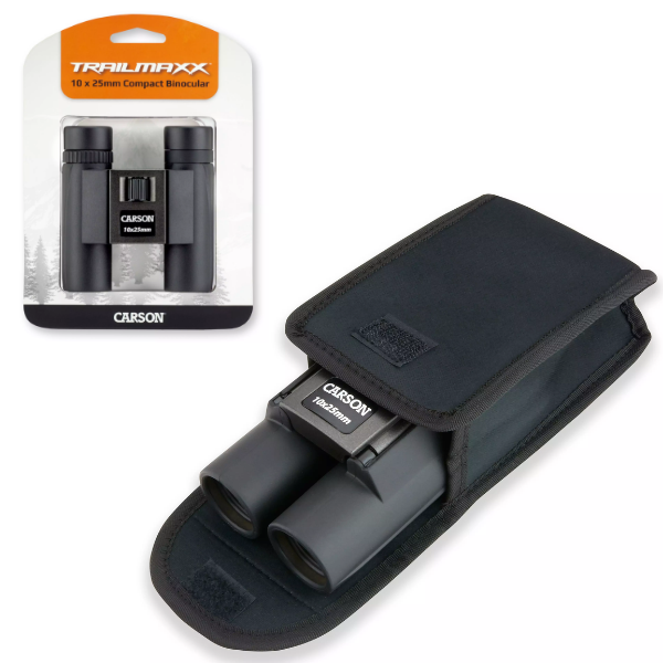 BINOCULARES COMPACTOS 10X25 TRAILMAXX TM-025
